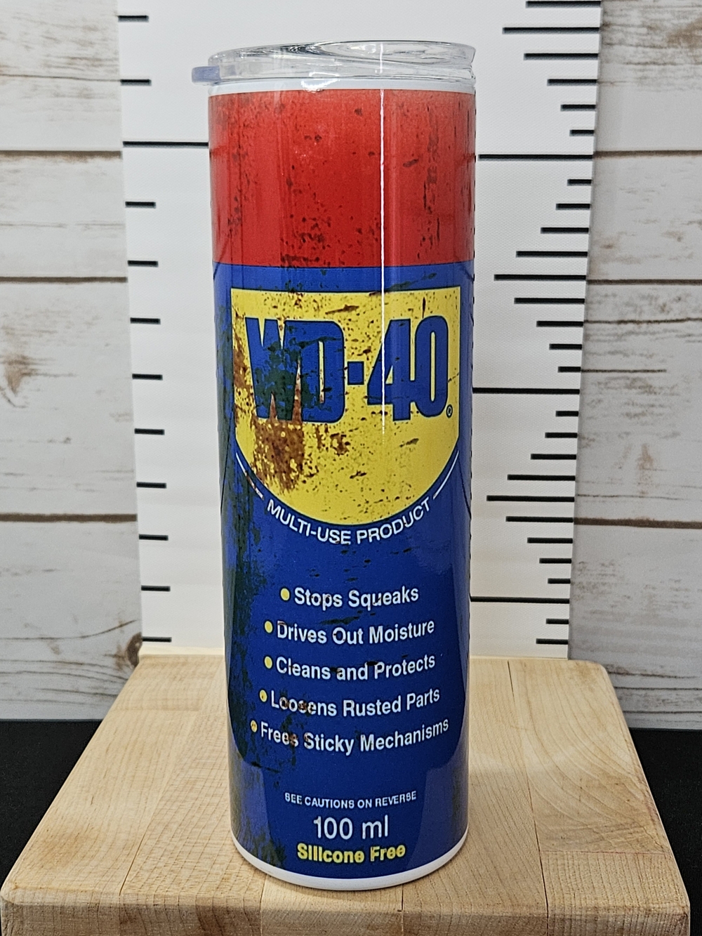 WD-40 Themed Stainless Steel Tumbler 20oz